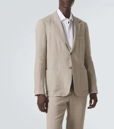 Sunspel Linen blazer | Thumbnail 7 Sunspel Linen blazer | Thumbnail 7