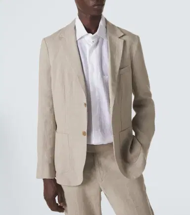 Sunspel Linen blazer | Thumbnail 8 Sunspel Linen blazer | Thumbnail 8