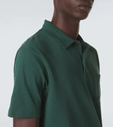Sunspel Cotton polo shirt | Thumbnail 3 Sunspel Cotton polo shirt | Thumbnail 3