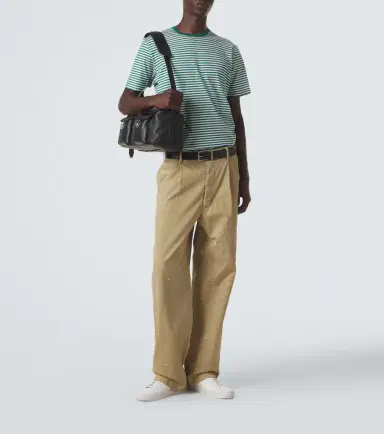 Sunspel Striped cotton T-shirt | Thumbnail 4 Sunspel Striped cotton T-shirt | Thumbnail 4