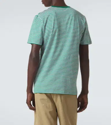 Sunspel Striped cotton T-shirt | Thumbnail 6 Sunspel Striped cotton T-shirt | Thumbnail 6