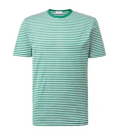 Sunspel Striped cotton T-shirt | Thumbnail 1 Sunspel Striped cotton T-shirt | Thumbnail 1