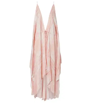 Balmain Printed asymmetric maxi dress | Thumbnail 1