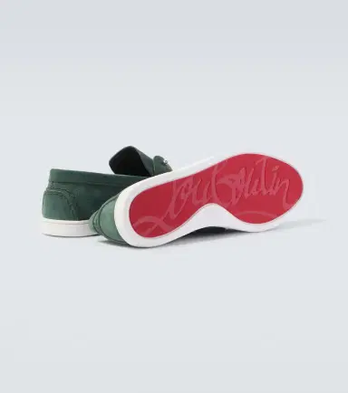 Christian Louboutin Chambeliboat leather slip-on shoes | Thumbnail 4