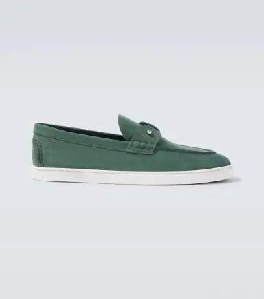 Christian Louboutin Chambeliboat leather slip-on shoes | Thumbnail 6