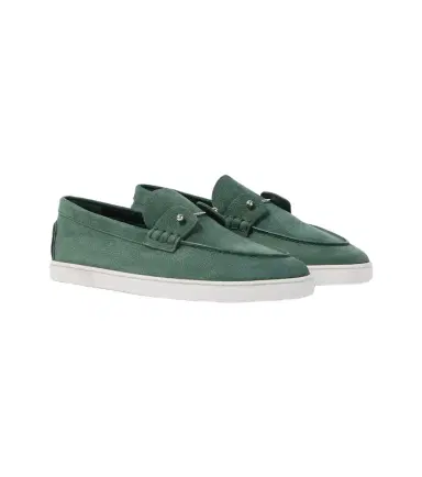 Christian Louboutin Chambeliboat leather slip-on shoes | Thumbnail 1