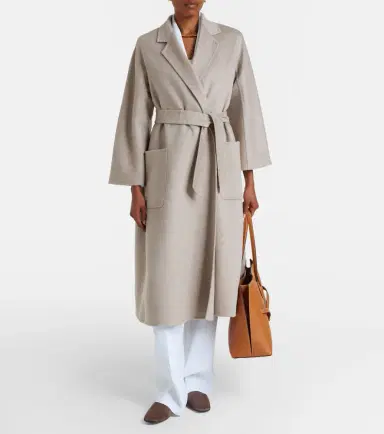 Max Mara Ludmilla cashmere wrap coat | Thumbnail 2