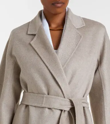 Max Mara Ludmilla cashmere wrap coat | Thumbnail 4
