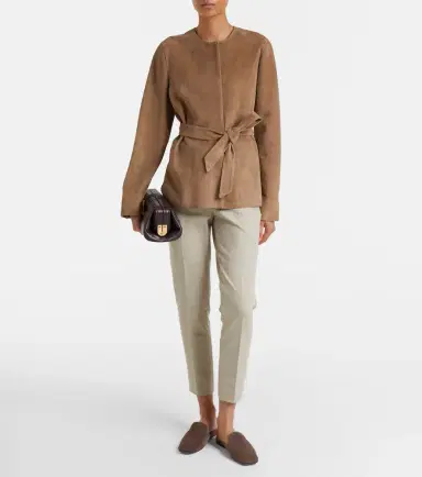 Max Mara Cropped jersey slim pants | Thumbnail 3 Max Mara Cropped jersey slim pants | Thumbnail 3