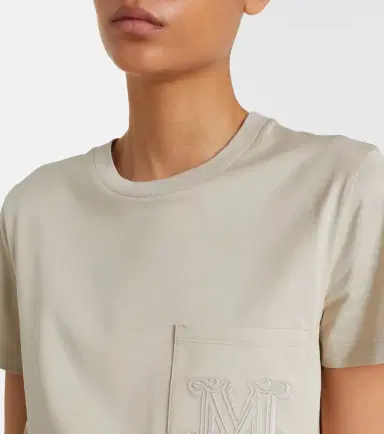 Max Mara Monogram cotton jersey T-shirt | Thumbnail 2