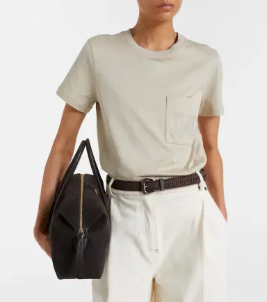 Max Mara Monogram cotton jersey T-shirt | Thumbnail 4