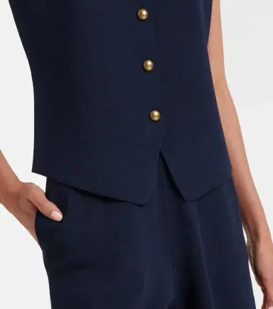 Max Mara Crêpe vest | Thumbnail 2 Max Mara Crêpe vest | Thumbnail 2