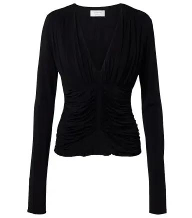 Sportmax Ruched crêpe top | Thumbnail 1