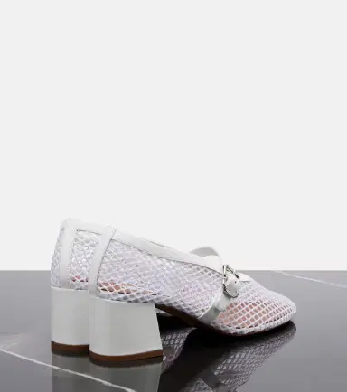 Alaïa Alaïa Babies mesh Mary Jane pumps | Thumbnail 2