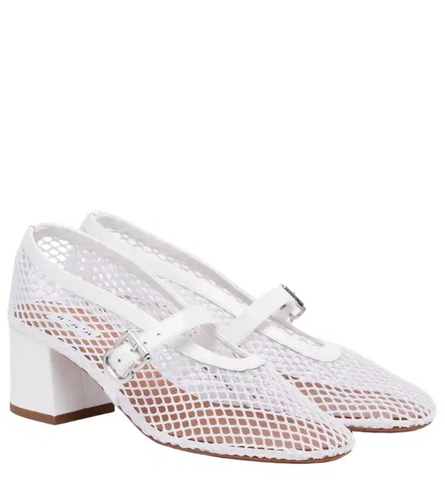 Alaia Alaïa Babies mesh Mary Jane pumps