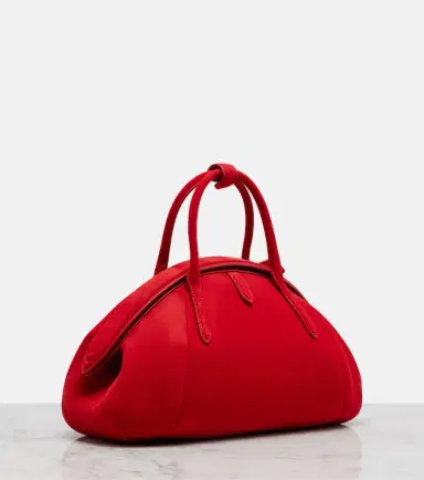Alaïa Alaïa Purse Small suede top-handle bag | Thumbnail 4