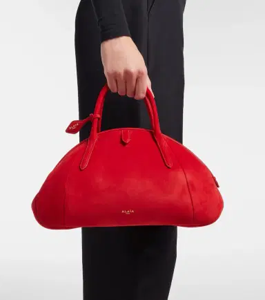 Alaïa Alaïa Purse Small suede top-handle bag | Thumbnail 5