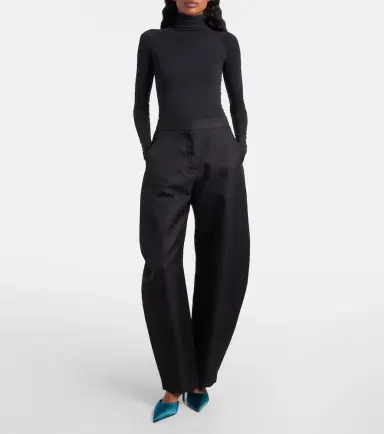 Alaïa Alaïa Le Coeur satin mules | Thumbnail 5
