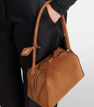Alaia Alaïa Le Bouledouge suede shoulder bag | Thumbnail 5
