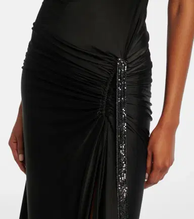 Rabanne Embellished jersey gown | Thumbnail 6 Rabanne Embellished jersey gown | Thumbnail 6