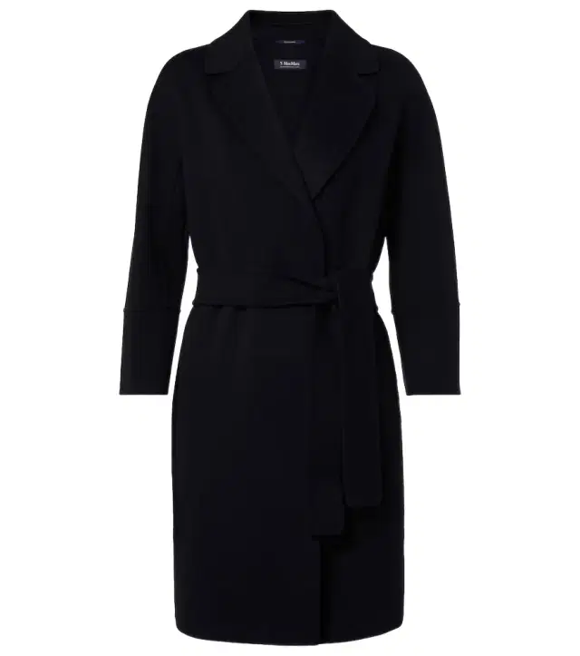 'S Max Mara Wool wrap coat