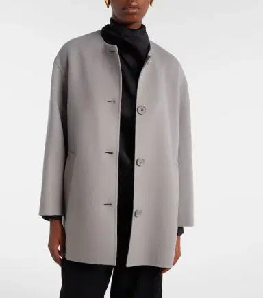 'S Max Mara 'S Max Mara Scarf-detail virgin wool coat | Thumbnail 3