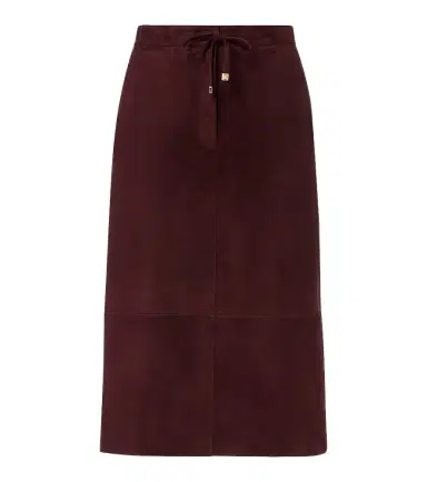 'S Max Mara 'S Max Mara Suede midi skirt | Thumbnail 1 'S Max Mara 'S Max Mara Suede midi skirt | Thumbnail 1