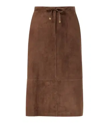 'S Max Mara 'S Max Mara Suede midi skirt | Thumbnail 1 'S Max Mara 'S Max Mara Suede midi skirt | Thumbnail 1