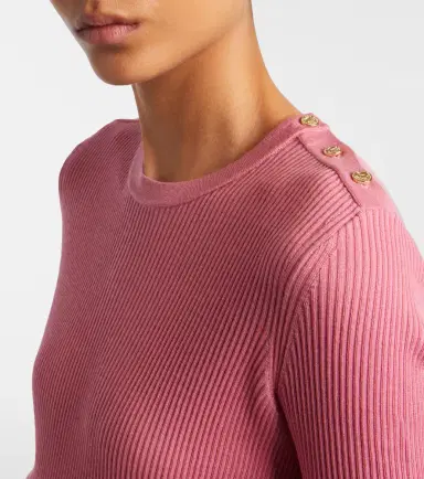 'S Max Mara Ribbed-knit wool top | Thumbnail 2