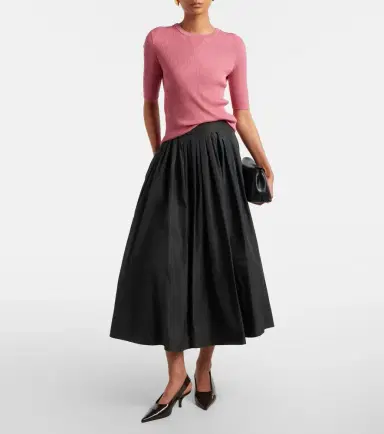 'S Max Mara Ribbed-knit wool top | Thumbnail 3