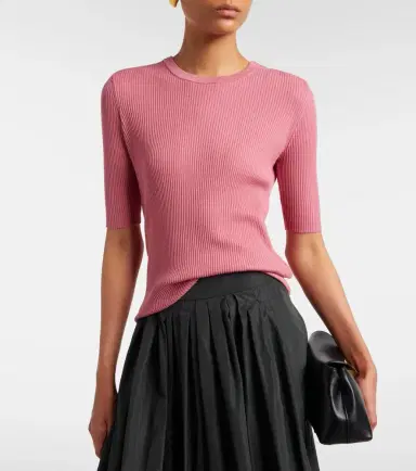 'S Max Mara Ribbed-knit wool top | Thumbnail 5