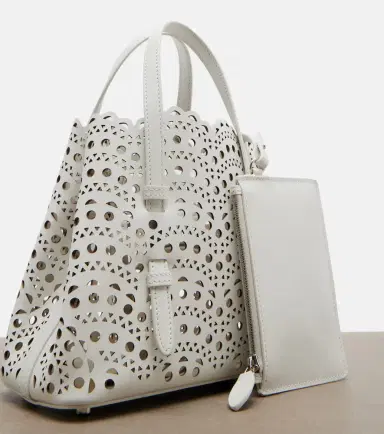 Alaïa Alaïa Mina 20 Vienne leather top-handle bag | Thumbnail 2 Alaïa Alaïa Mina 20 Vienne leather top-handle bag | Thumbnail 2