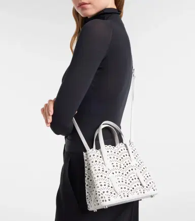 Alaïa Alaïa Mina 20 Vienne leather top-handle bag | Thumbnail 6 Alaïa Alaïa Mina 20 Vienne leather top-handle bag | Thumbnail 6
