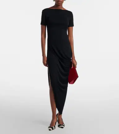 Jacquemus Sole cutout jersey midi dress | Thumbnail 6 Jacquemus Sole cutout jersey midi dress | Thumbnail 6