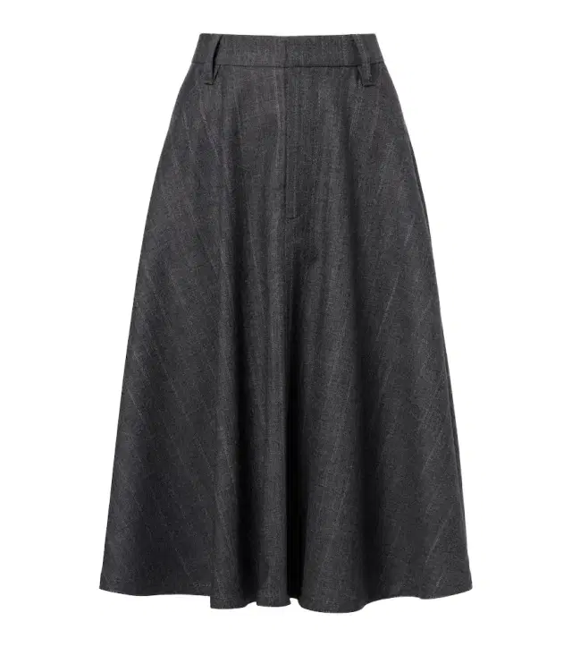 Brunello Cucinelli Virgin wool midi skirt