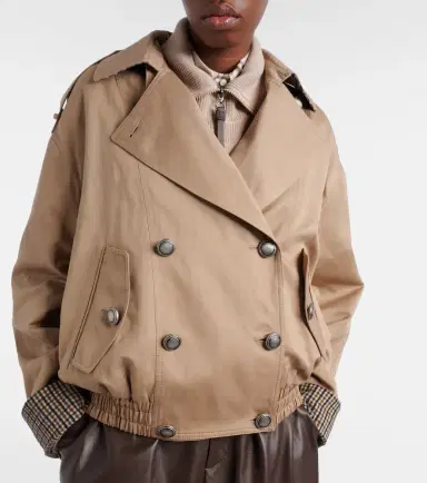 Brunello Cucinelli Cotton and linen jacket | Thumbnail 4