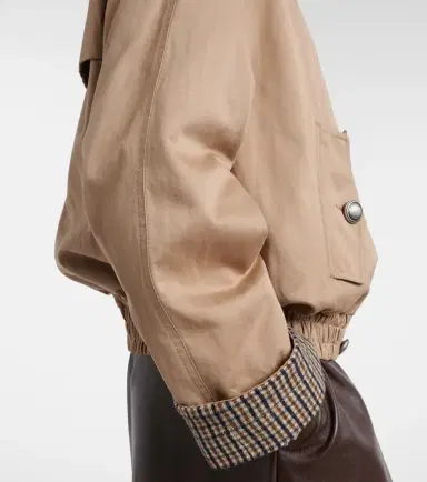 Brunello Cucinelli Cotton and linen jacket | Thumbnail 5