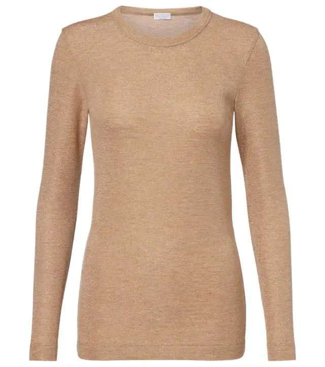 Brunello Cucinelli Monili wool-blend sweater