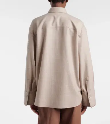 Brunello Cucinelli Virgin wool shirt | Thumbnail 3