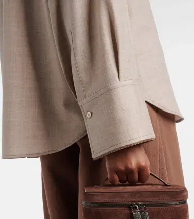 Brunello Cucinelli Virgin wool shirt | Thumbnail 5