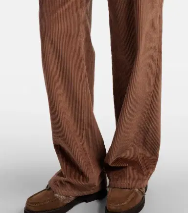 Brunello Cucinelli Cotton corduroy wide-leg pants | Thumbnail 4