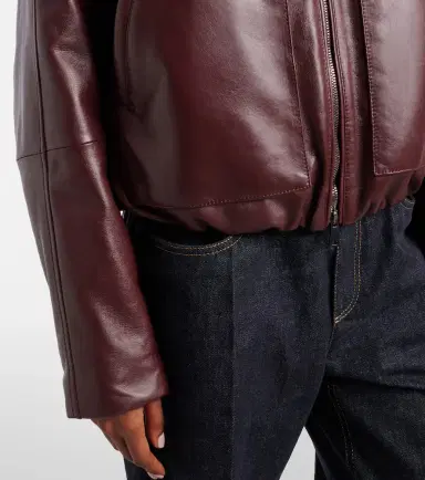 Brunello Cucinelli Leather jacket | Thumbnail 6 Brunello Cucinelli Leather jacket | Thumbnail 6