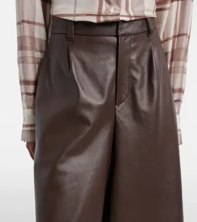 Brunello Cucinelli Leather Bermuda shorts | Thumbnail 3