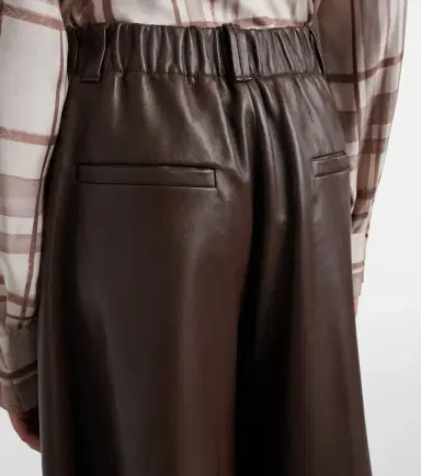 Brunello Cucinelli Leather Bermuda shorts | Thumbnail 4