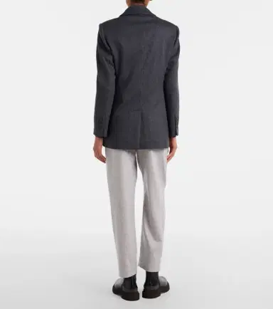 Brunello Cucinelli Monili wool tapered pants | Thumbnail 4 Brunello Cucinelli Monili wool tapered pants | Thumbnail 4