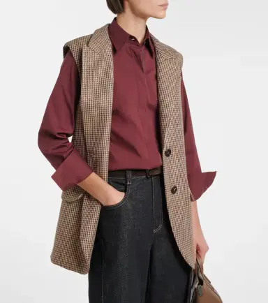 Brunello Cucinelli Monili cotton-blend shirt | Thumbnail 4 Brunello Cucinelli Monili cotton-blend shirt | Thumbnail 4