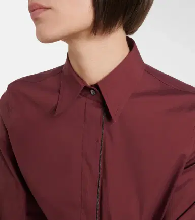 Brunello Cucinelli Monili cotton-blend shirt | Thumbnail 7 Brunello Cucinelli Monili cotton-blend shirt | Thumbnail 7