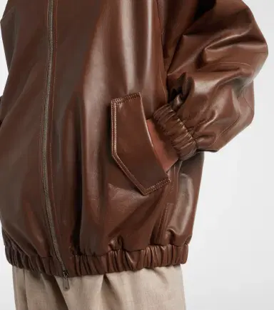 Brunello Cucinelli Monili leather jacket | Thumbnail 6 Brunello Cucinelli Monili leather jacket | Thumbnail 6