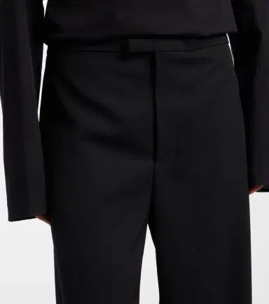Gucci Wool wide-leg pants | Thumbnail 2 Gucci Wool wide-leg pants | Thumbnail 2