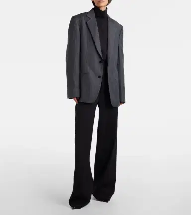 Gucci Wool wide-leg pants | Thumbnail 3 Gucci Wool wide-leg pants | Thumbnail 3